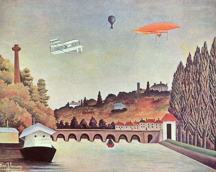 Henri Rousseau Brucke in Sevres oil painting image